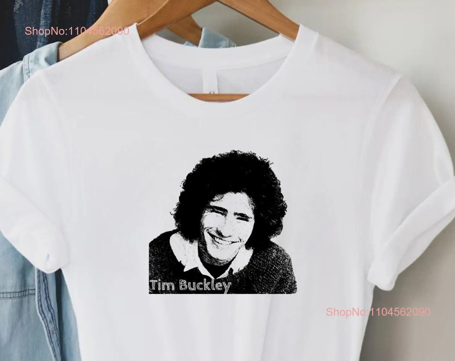 

Tim Buckley Iconic T Shirt Tribute to a Music Visionary long or short sleeves