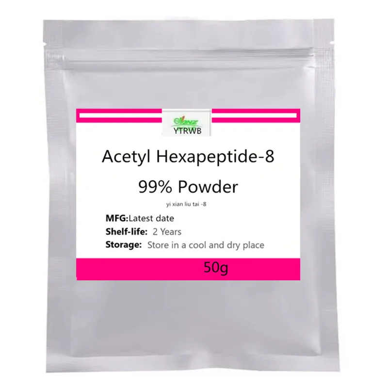 50-1000g Cosmetic Raw Material Acetyl Hexapeptide-8 Wrinkle Removing Hexapeptide Powder