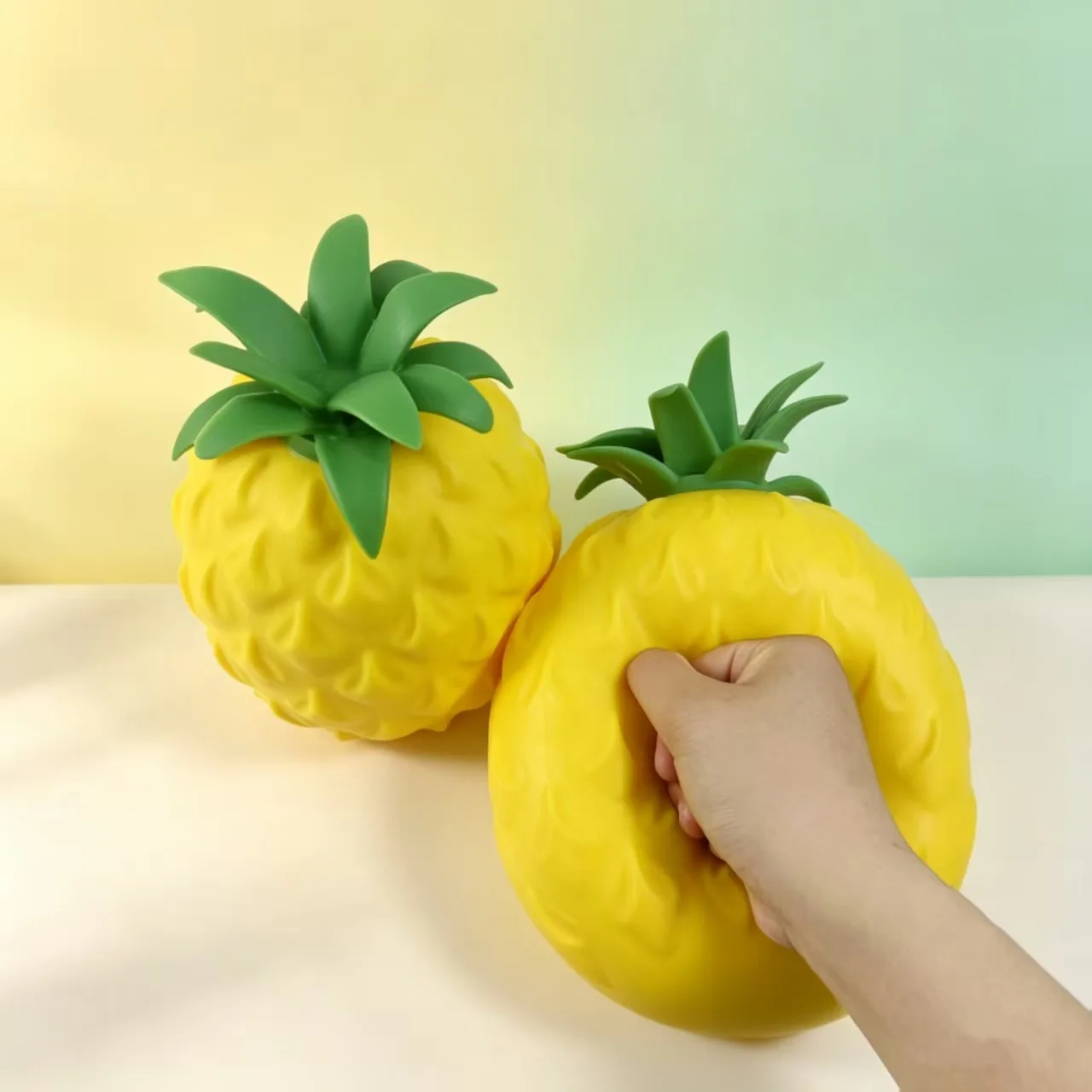 Jumbo Pineapple Stress Ball Fidget Squishy for Pressure Release Party Gifts Stress Relief Slow Rising Desk Accessory for Gifts