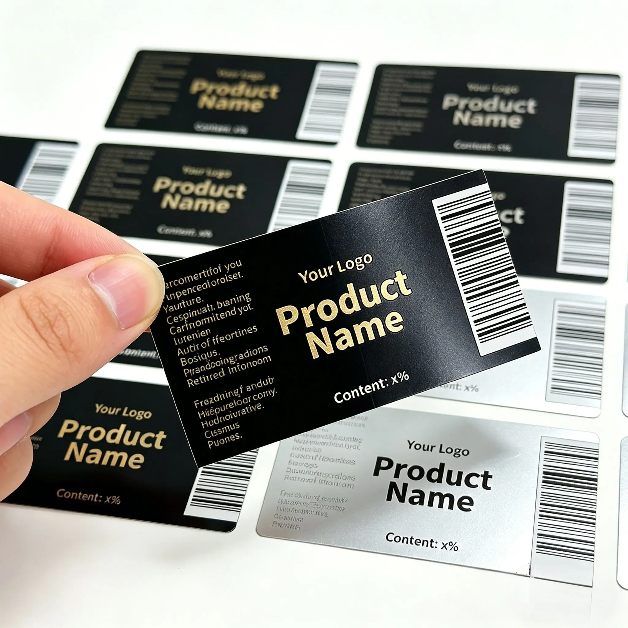 

Custom Logo Waterproof Vinyl Labels & Boxes for 3ml 10ml 15ml Peptide Small Vials