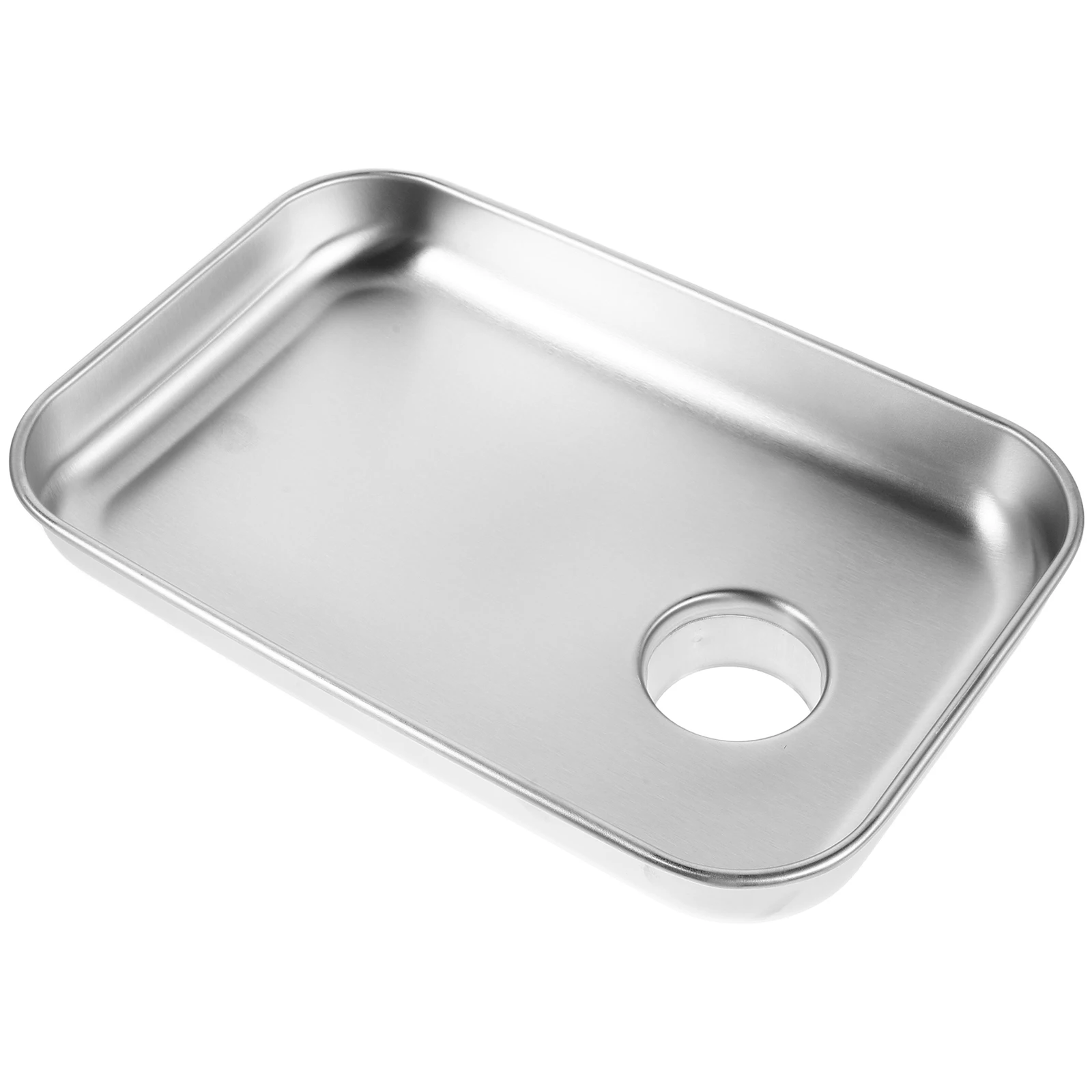 

1pc Stainless Steel Meat Grinder Tray Electric Meat Grinder Food Tray Part Grinding Machine Replacement Food Plate Kitchen Tray