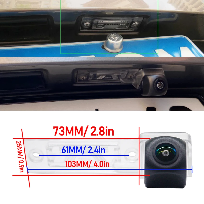 170 Degree AHD 1280x720P Special Vehicle Rear View Camera For VW Transporter T5 T30 Caddy Passat B5 Touran Jetta Car