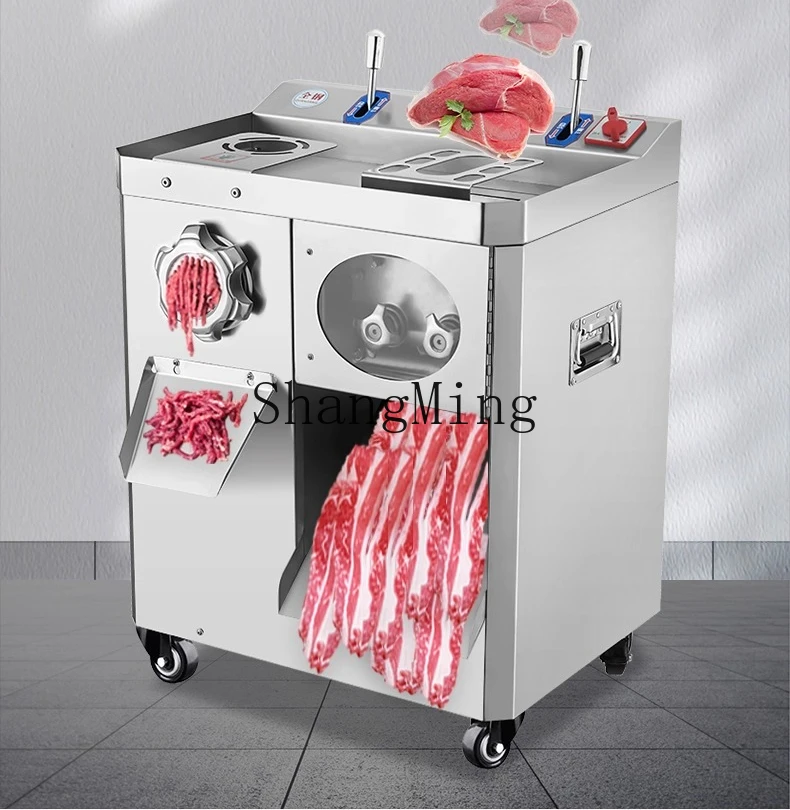 ZYY household twisting and cutting machine commercial meat grinder restaurant canteen meat cutter