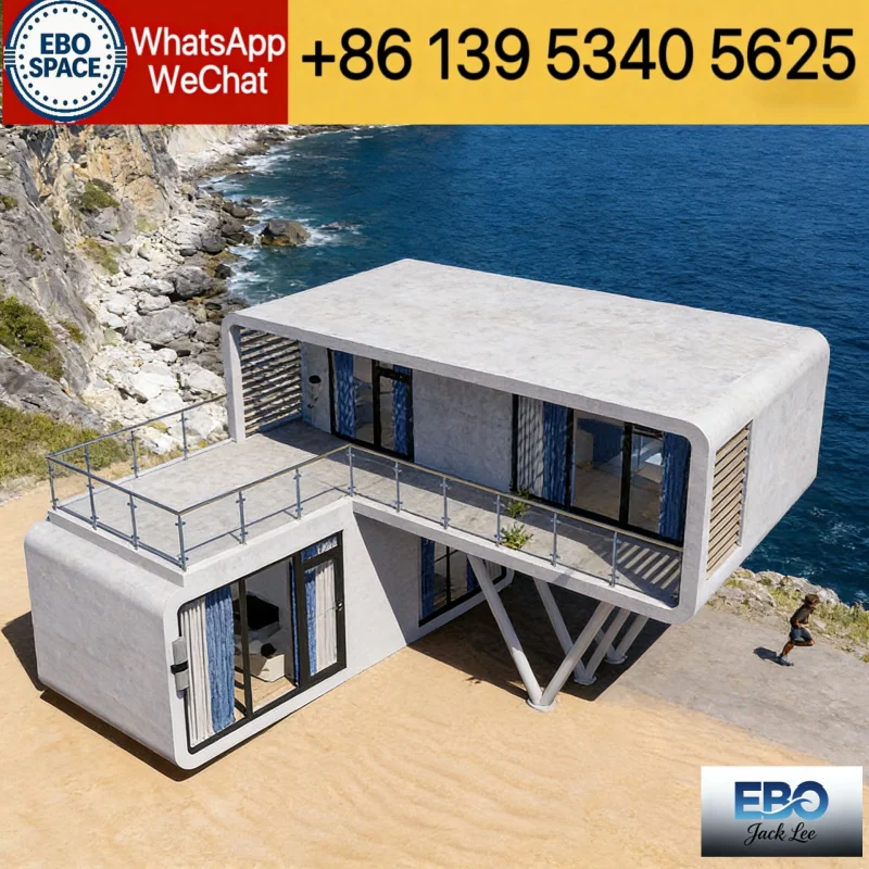 Easy Assembly Expandable Modular Container House Mobile Design for Camp Temporary Housing and Construction Use