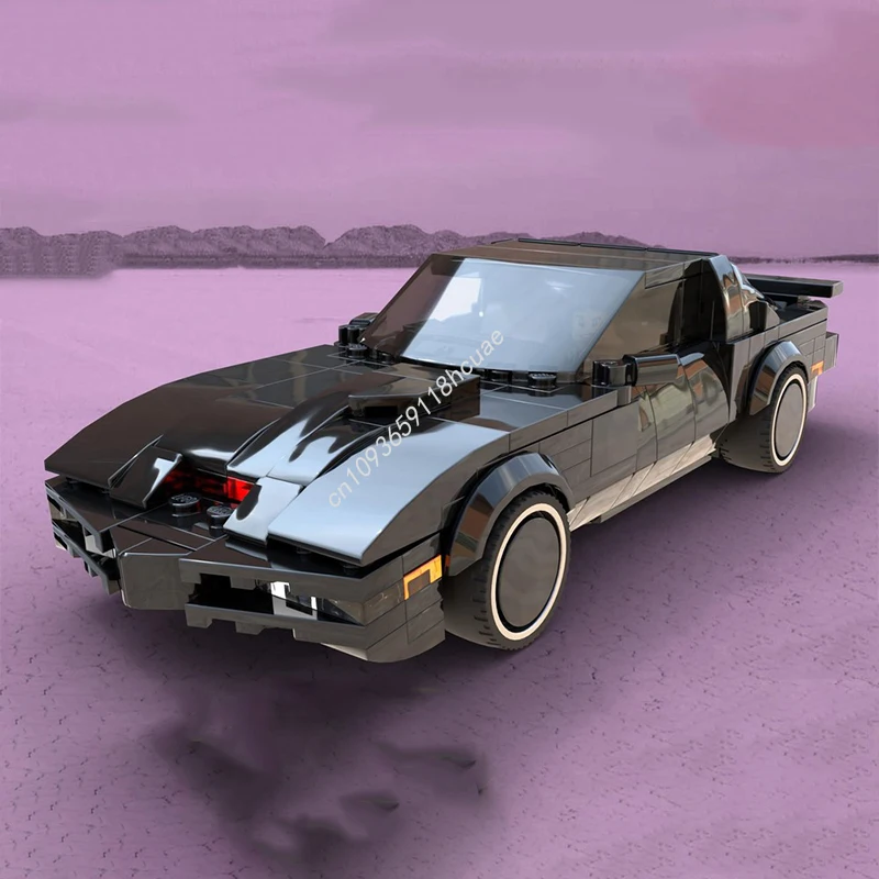 

379 шт. MOC Turnales Knight Riders: KITT City Champions, строительные блоки суперавтомобилей, решение проблемы, рождественская игрушка в подарок