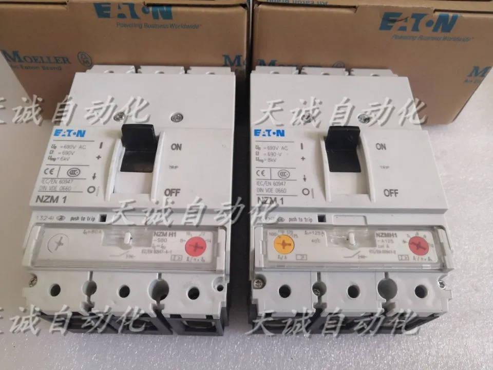 Mueller MOELLER ETN Molded Case Circuit Breaker Air Switch NZM1BN1563A80A100A125A160A