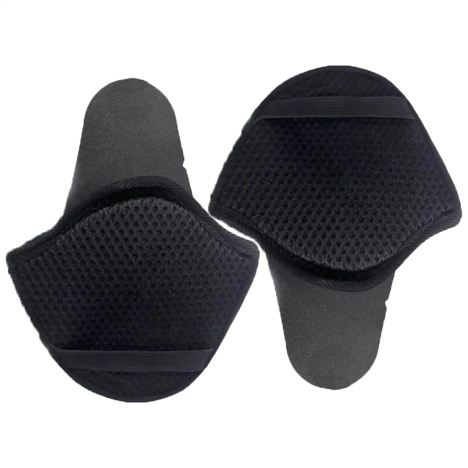 Motorcycle Helmet Ear Pads Detachable Winter Ear Warmer Windproof Ear Covers 1 Pair Cold Weather Ear Pads