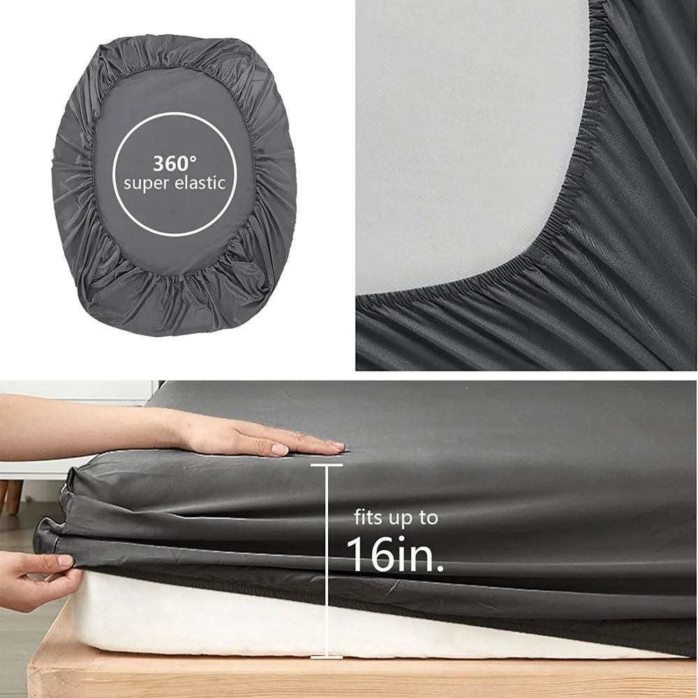 طقم سرير ألعاب من ROWADALO مكون من 6 قطع للأولاد لحاف ألعاب بحجم كوين، لحاف وحدة التحكم في الألعاب للوحة ألعاب ثلاثية الأبعاد من الألياف الدقيقة