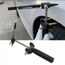 Parallel scriber wheel eyebrow rib line car sheet metal dent repair tool 5-150mm adjustable repair paint panel surface scribe