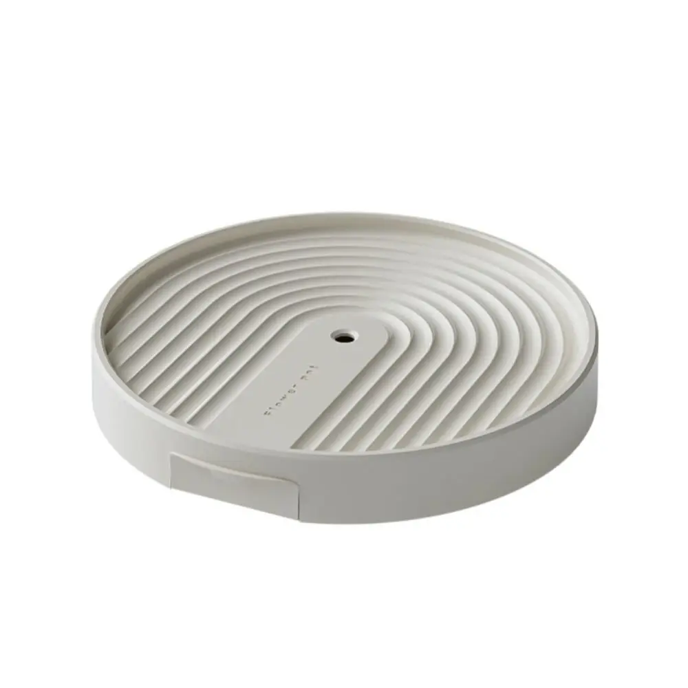 Round Movable Plant Stand Heavy Duty Universal Wheel Flowerpot Tray Silent with Drainage Tray Rolling Plant Tray Outdoor