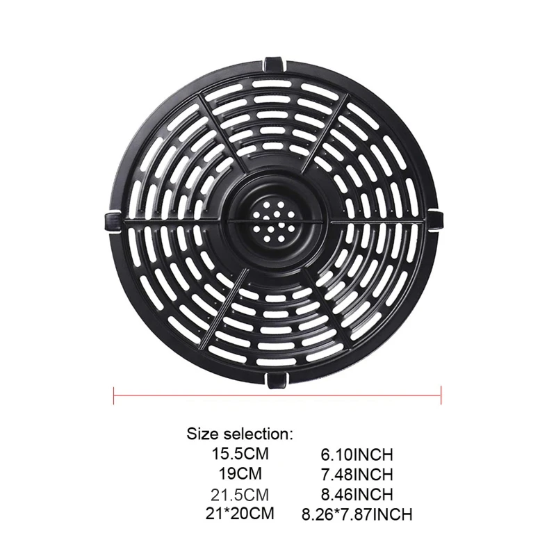 붙지 않는 프라이어 그릴 팬 교체용 스팀 프라이어, 프라이어 접시, 식기세척기 랙, 안전한 에어 프라이어, 드롭 배송