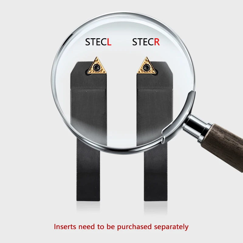 Herramienta de torneado externo STECR STECR1616 STECR2020 STECR2525, barra de torno, soporte de torneado, barra de corte CNC