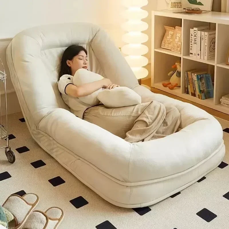 Household Goods Human Kennel Lazy Sofa Tatami Backrest Cushion Integrated Balcony Home Sofa Floor Futon Seat Pier