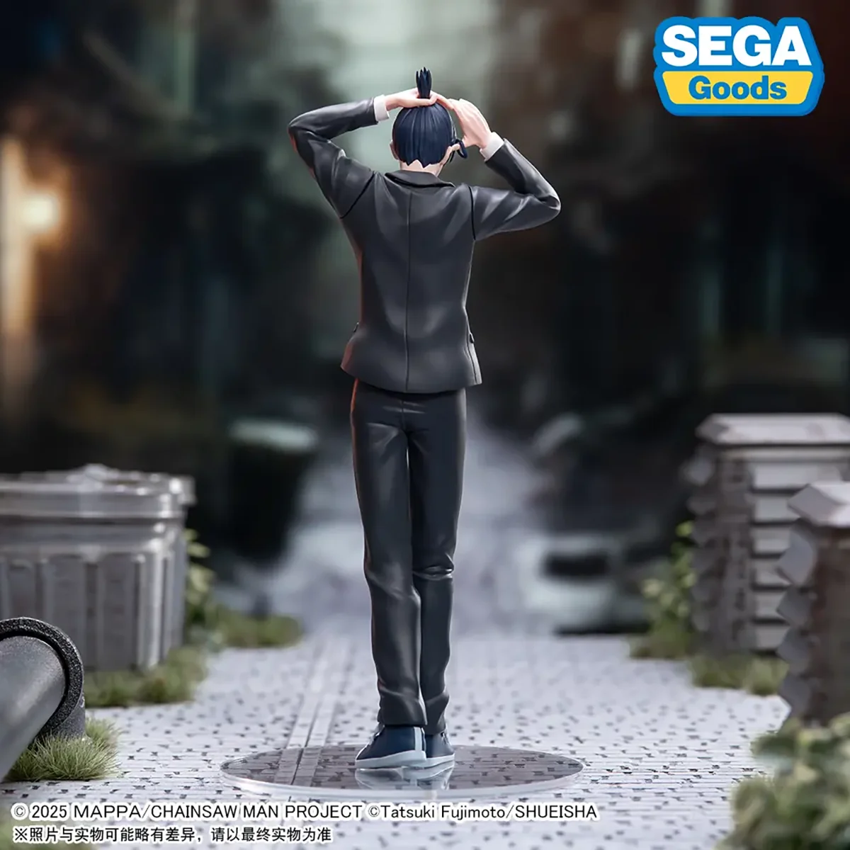 Original sega motosserra homem o filme: raze arco hayakawa aki anjo anime figuras ornamentos finos brinquedos colecionáveis boneca agradável
