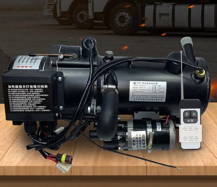 12V 24V Air Diesel Heater Engine Preheater Diesel Truck Preheating Water Heating Machine 16.3kw Car Heater
