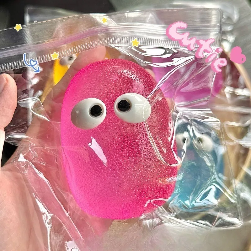 

Мягкая игрушка-антистресс Squishy Maltose Big Eyes Squeeze Toy Sausage Mouth с медленным восстановлением формы, сенсорная игрушка-фиджет для снятия тревоги, забавный подарок для снятия напряжения