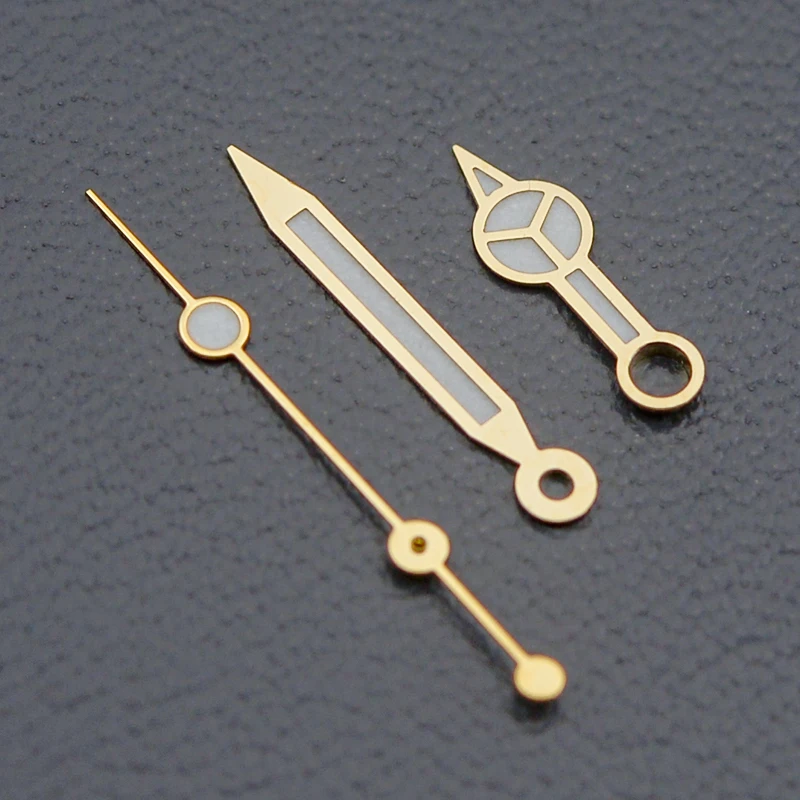 12.5mm Watch Hands Pointer Set Replacement Parts Fit NH35 NH36 4R 7S Caliber Mechanical Wrist Watch DIY Repair Accessories