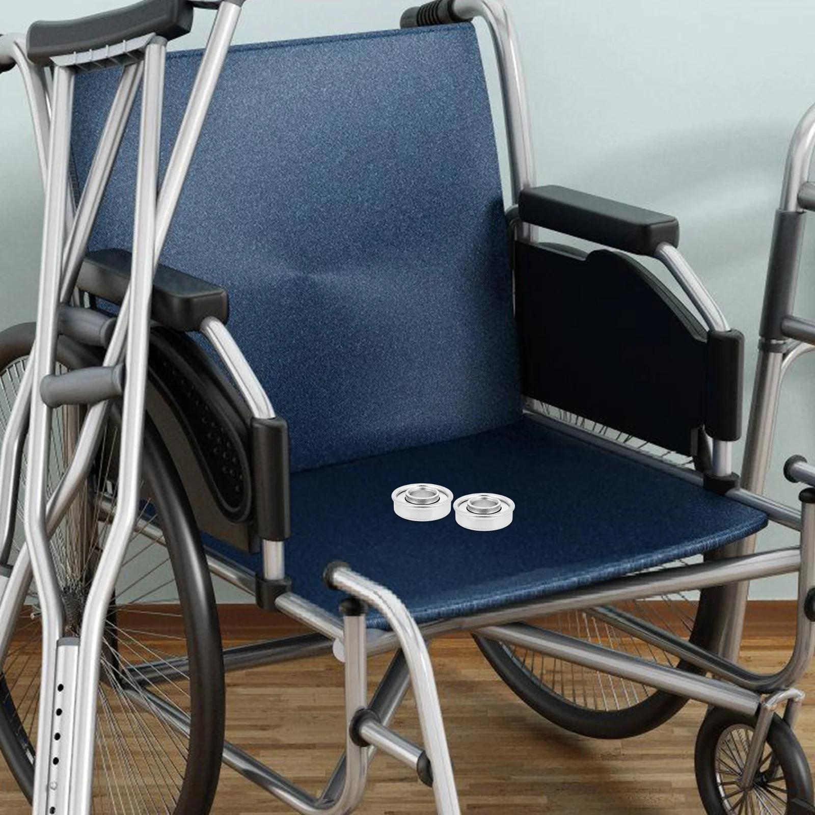 

2Pcs Universal Wheelchair Front Wheel Bearing Set Bowl Type Fork Bearings for Enhanced Stability Smooth Maneuverability