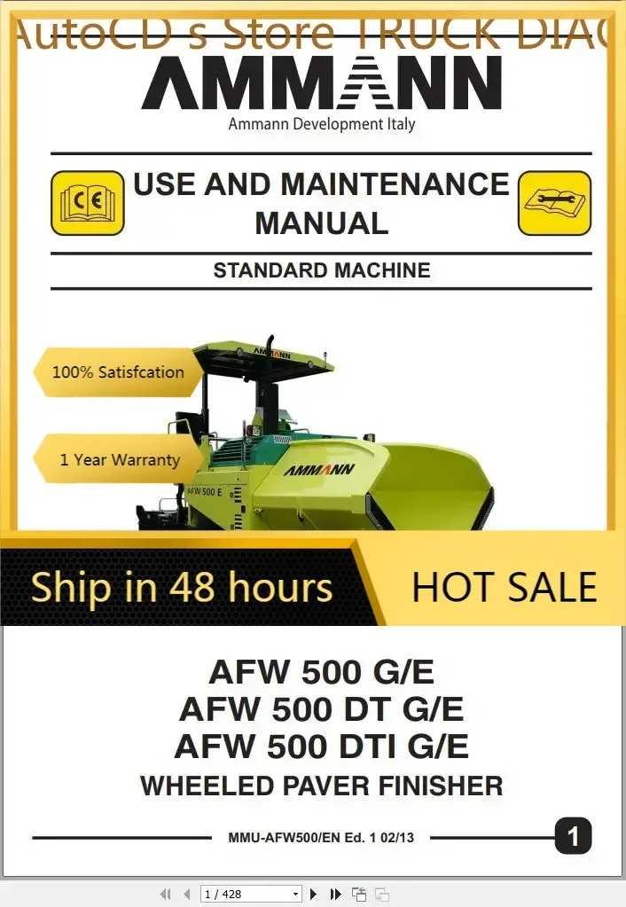 

AutoCD Ammann Paver 2023, руководство по эксплуатации и руководство по эксплуатации, 12,3 ГБ PDF