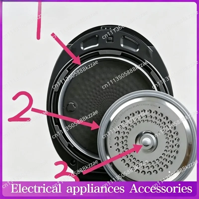 For  accessories for cuckoo rice cooker seal ring/skin plug/cleaning lid rubber ring 3-piece set