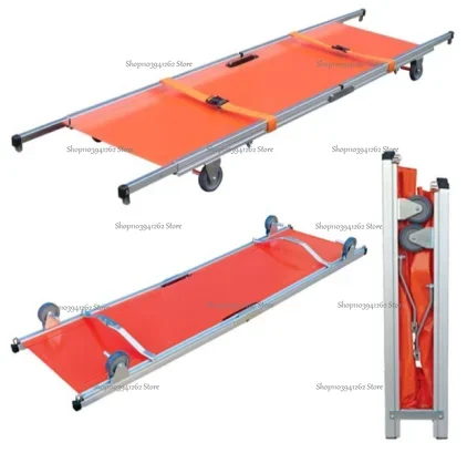 Ambulance stretcher emergency folding stretcher for hospital doctor nurse patient medical stretcher