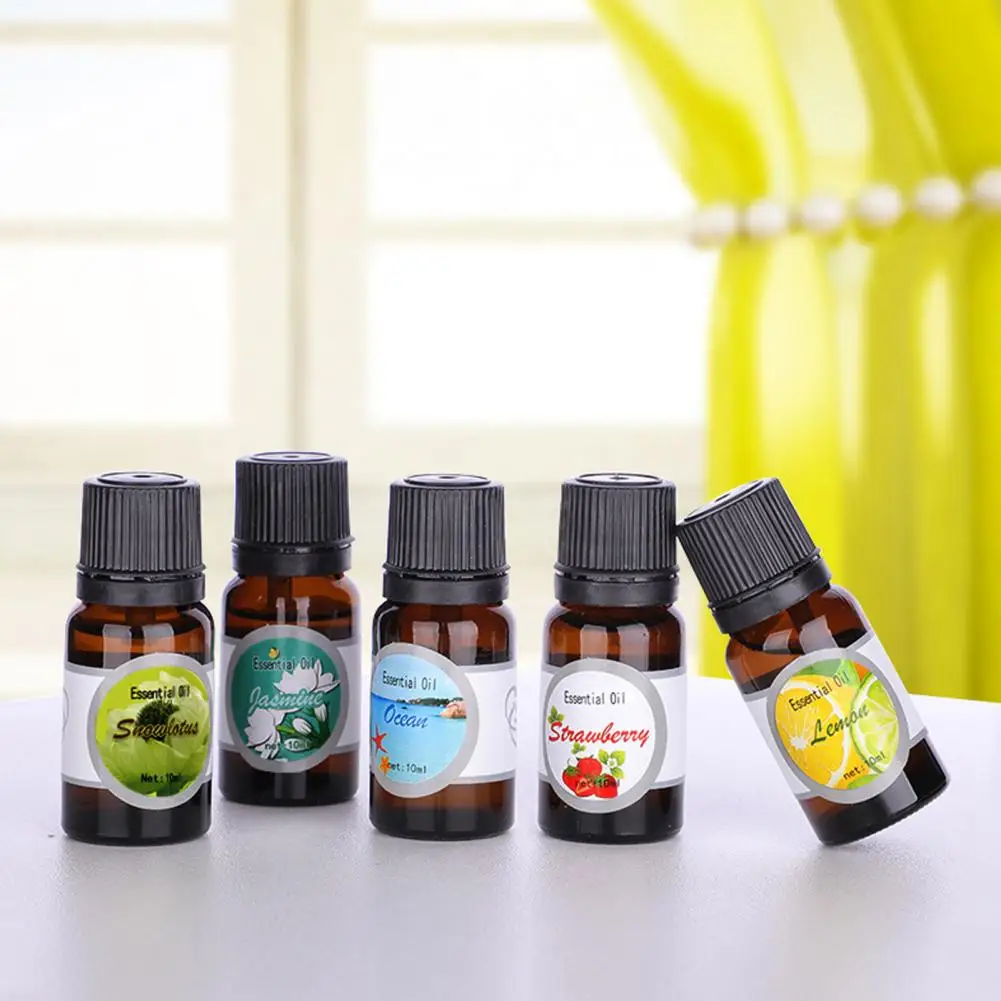 10 ML Essential Oil Versatile Fragrance Oil Effective Deodorant Aromatherapy Space Aroma Essential Oil For Home Bathroom Hotel