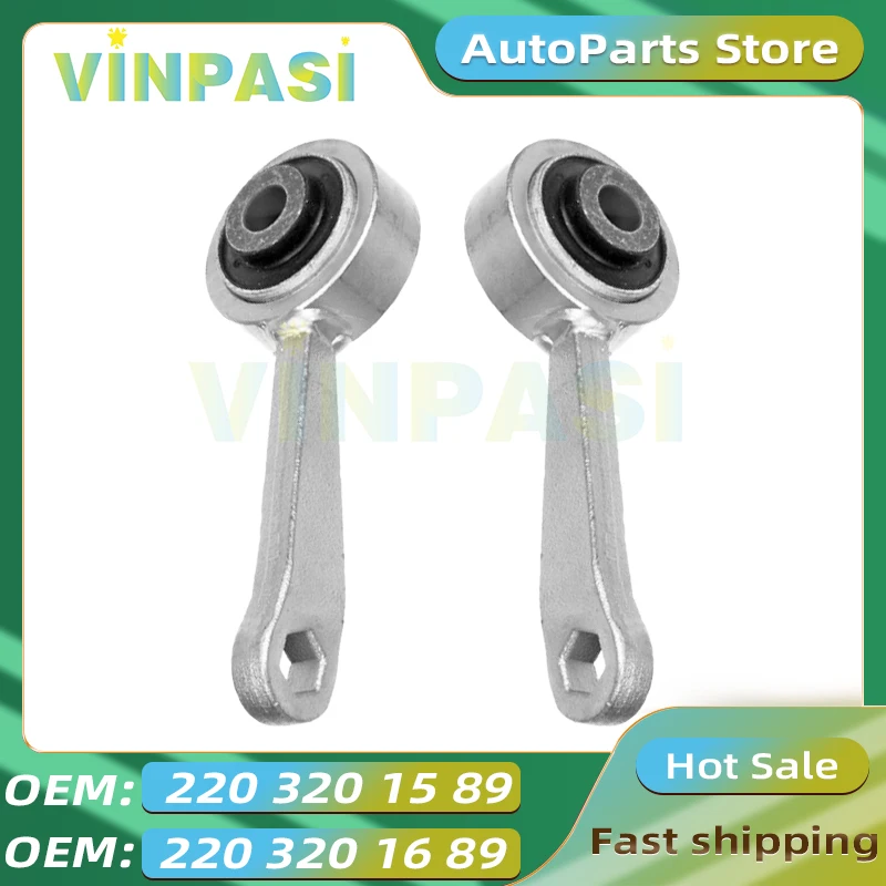 

Front Anti Roll Bar Stabilizer Bar End Link Suitable for Mercedes Benz S-CLASS W220 V220 Stabilizer Bar 2203201589 2203201689