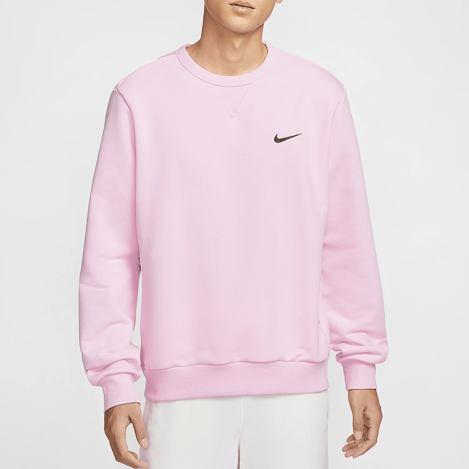 

Оригинальный мужской баскетбольный свитшот Nike Dri-FIT с круглым вырезом, вязаный, артикул IB5504-663
