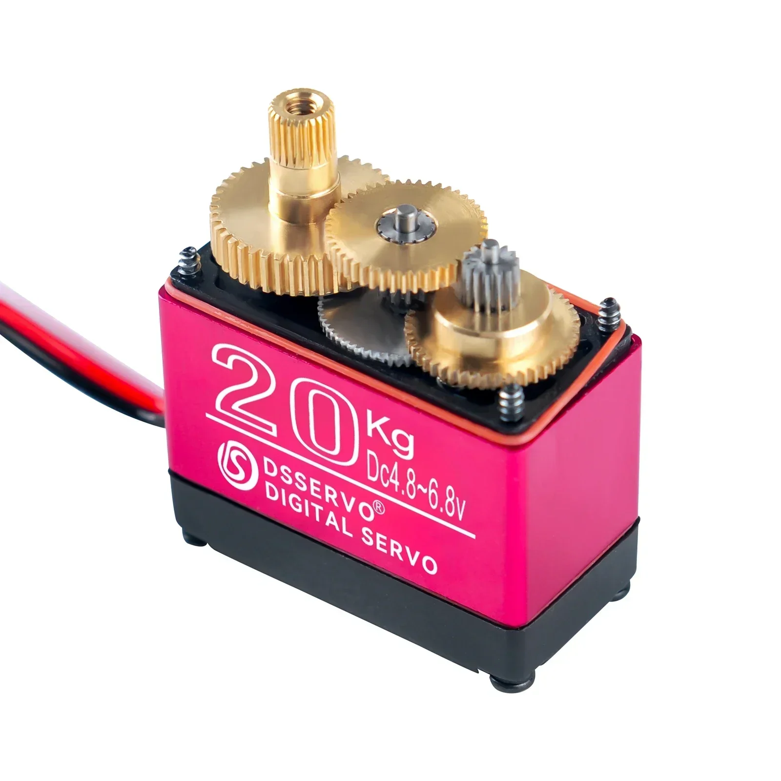 Servomotor Digital DS3218, engranaje de Metal de 20KG, resistente al agua IP66, alta velocidad de 270 grados con brazo 25T para coche RC Baja a escala 1/8 1/10