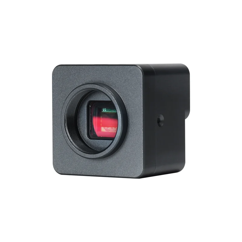 USB 顕微鏡カメラ 4K UHD 顕微鏡デジタル USB カメラ 8MP 1/1.8 インチセンサー、USB2.0 インターフェース使いやすい