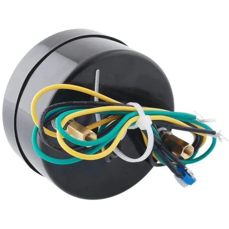 A60E-4X 24V 2 Inch 52Mm Universal Car Motorcycle Fuel Level Meter Gauge LED Light Display Fuel Tank Gauge Boat Truck RV view 2