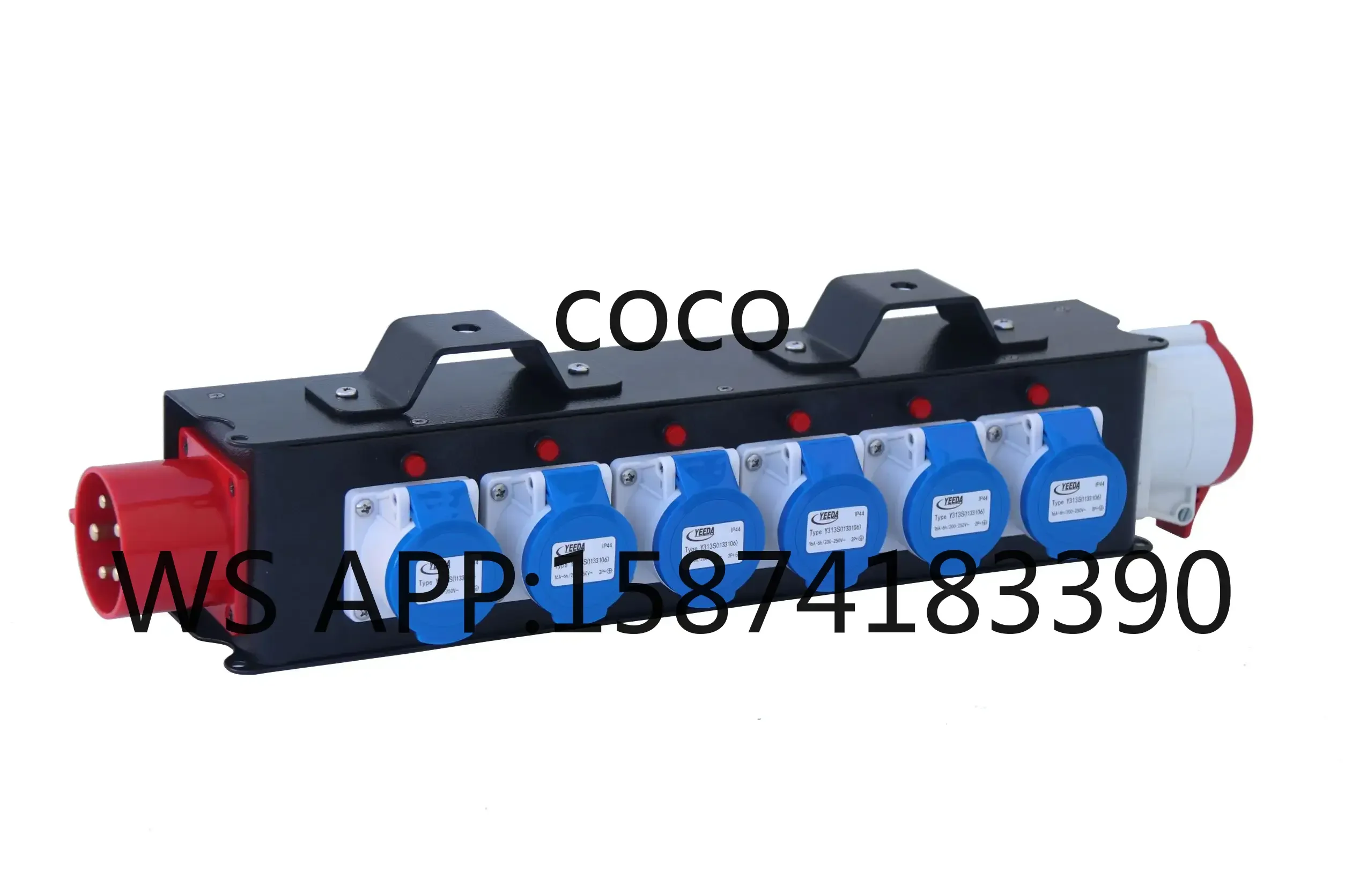 Caja de Distribución de Energía para Equipos de Escenario Pequeños, 32A 5P Salida, 16A Entrada 6*16A, Más Vendida
