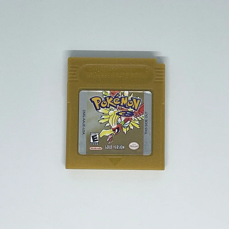 Cartouche de jeu POEllsimplifié GB GBC/GBA, 16 bits, carte de console de jeu vidéo, bleu, or, vert, rouge, argent, jaune, multilingue, anglais