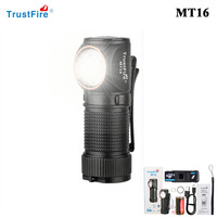 Trustfire MT16 LED Headlamps 1000LM Type-C Rechargeable 18350 Battery EDC Angle Head Flashlights MVP Optics with Magnet Tail