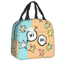 Hearstopper Hi - Hi Lunch Bag Men Women Cooler Warm Insulated Lunch Box for Kids School Thermal Bags lunchbag