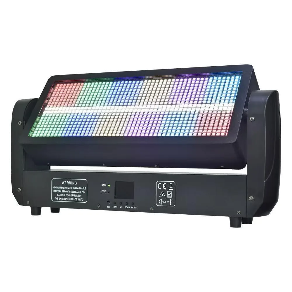 400W LED Strobe Light LED Flash Moving Head Stage Light 12+12 Section for DJ Stage Party Lights Decor