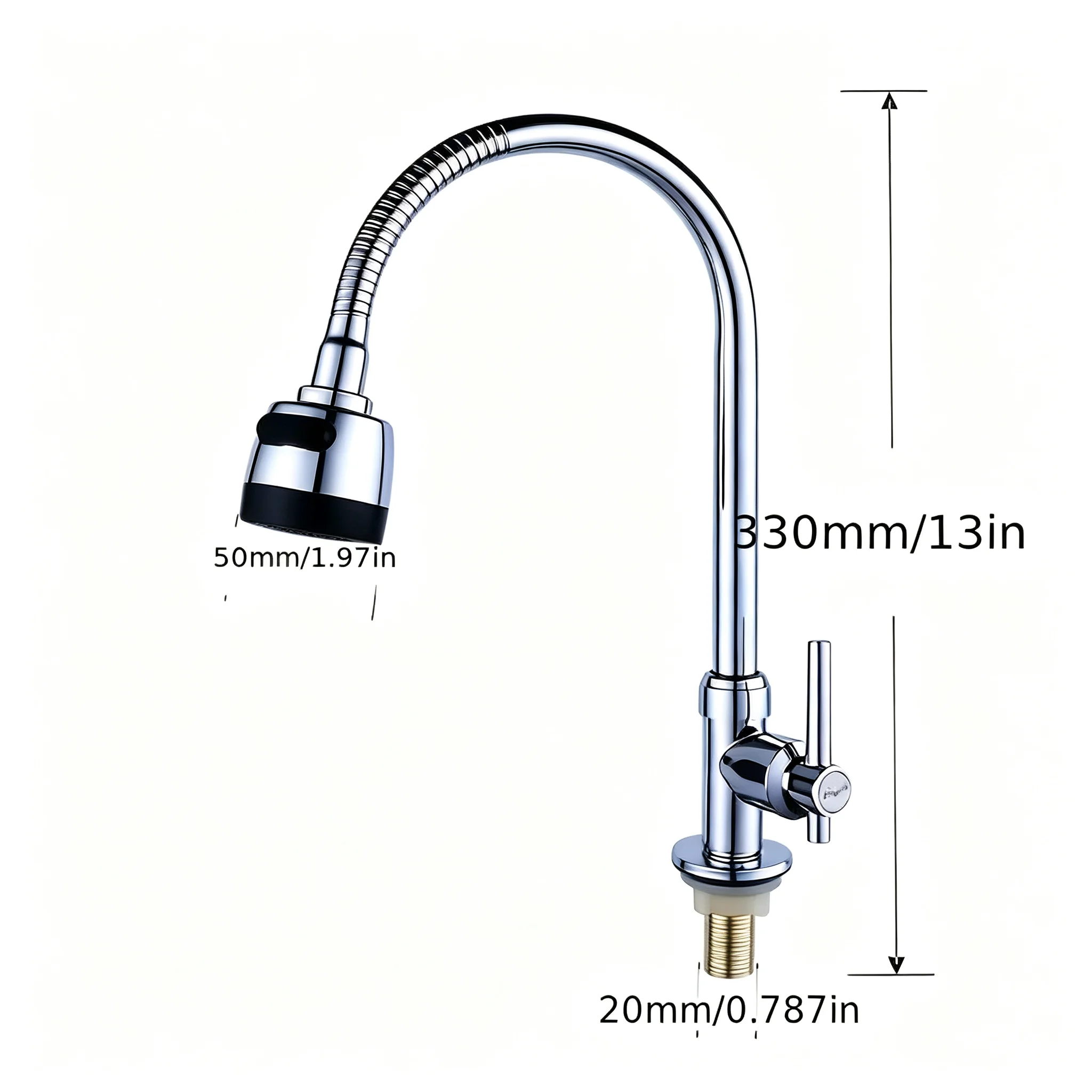 torneira-de-cozinha-cromada-polida-com-furo-Unico-e-mangueira-flexivel-dobravel-torneira-utilitaria-de-330mm-de-altura-para-pia-de-lavanderia-e-jardim