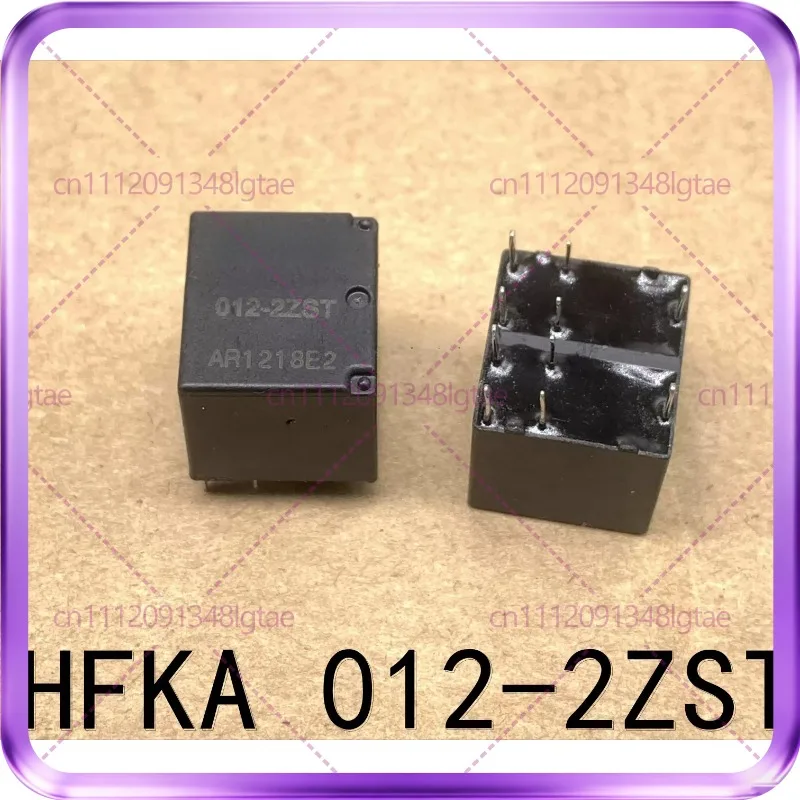 10pcs For Hongfa Automotive Relay HFKA-012-2ZST two sets of conversion 10 pins, dual relay 25A16VDC