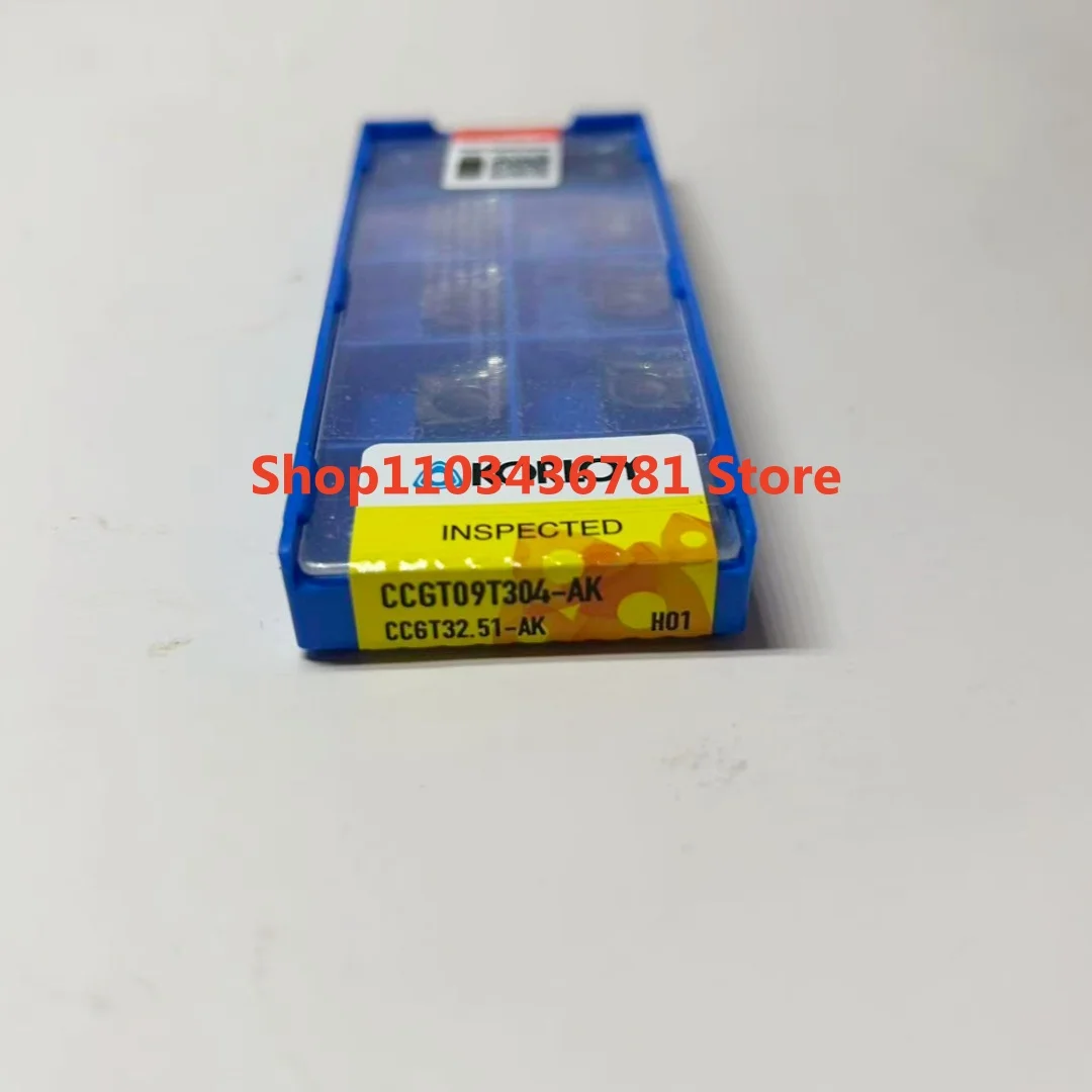 CCGT09T302-AK H01 /CCGT09T304-AK H01 /CCGT09T308-AK H01 CNC Turning Tool Blade Carbide Inserts 10Pcs