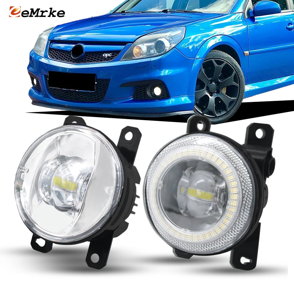 

Левые и правые светодиодные противотуманные фары для Opel Vauxhall Vectra C 2005-2008 (подходят только для OPC VXR) с функцией Angel Eye DRL, автомобильные аксессуары.