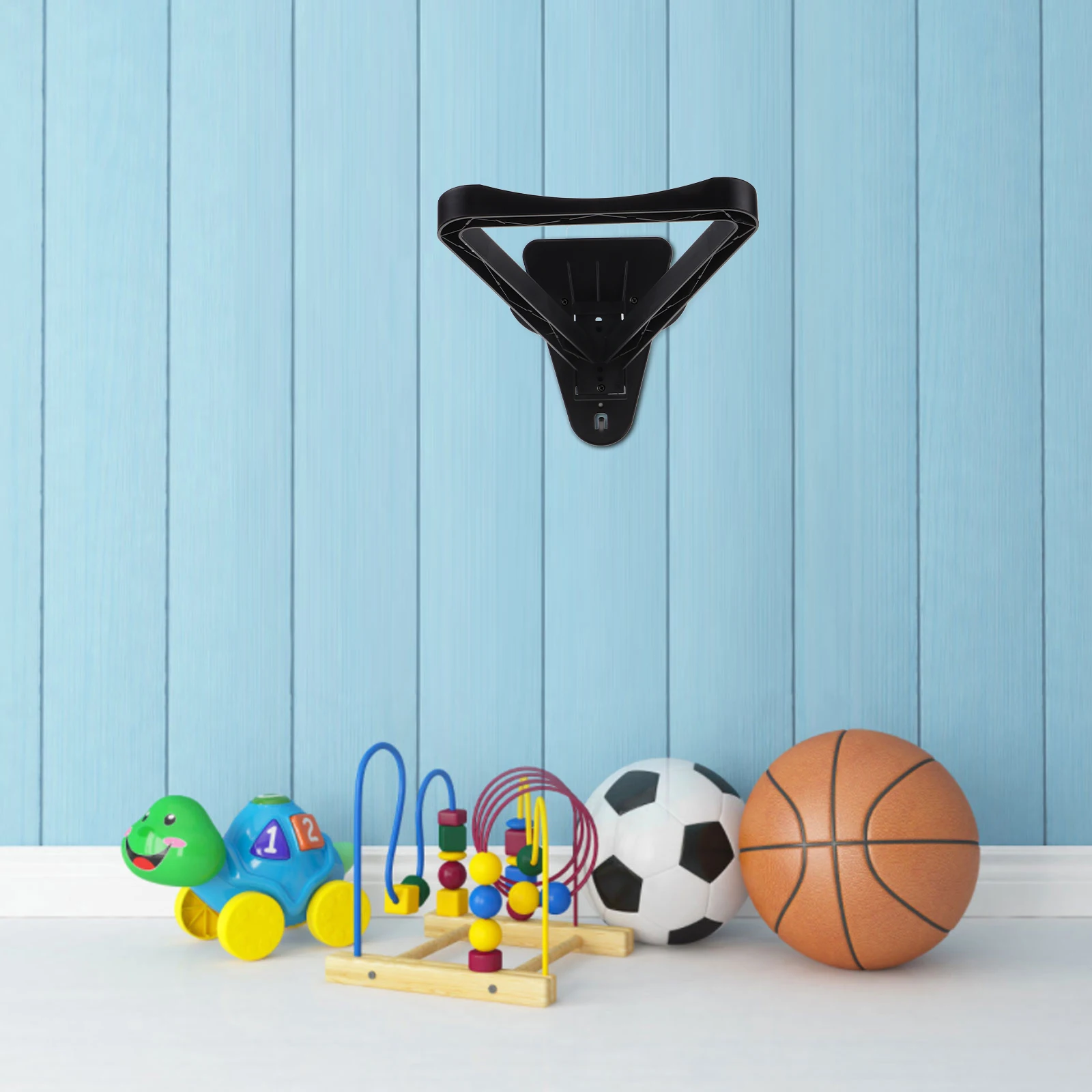 농구 보관 마운트 드릴 없음 스포츠 공 ganizer 가정용 농구 랙 축구 홀더 강한 재료