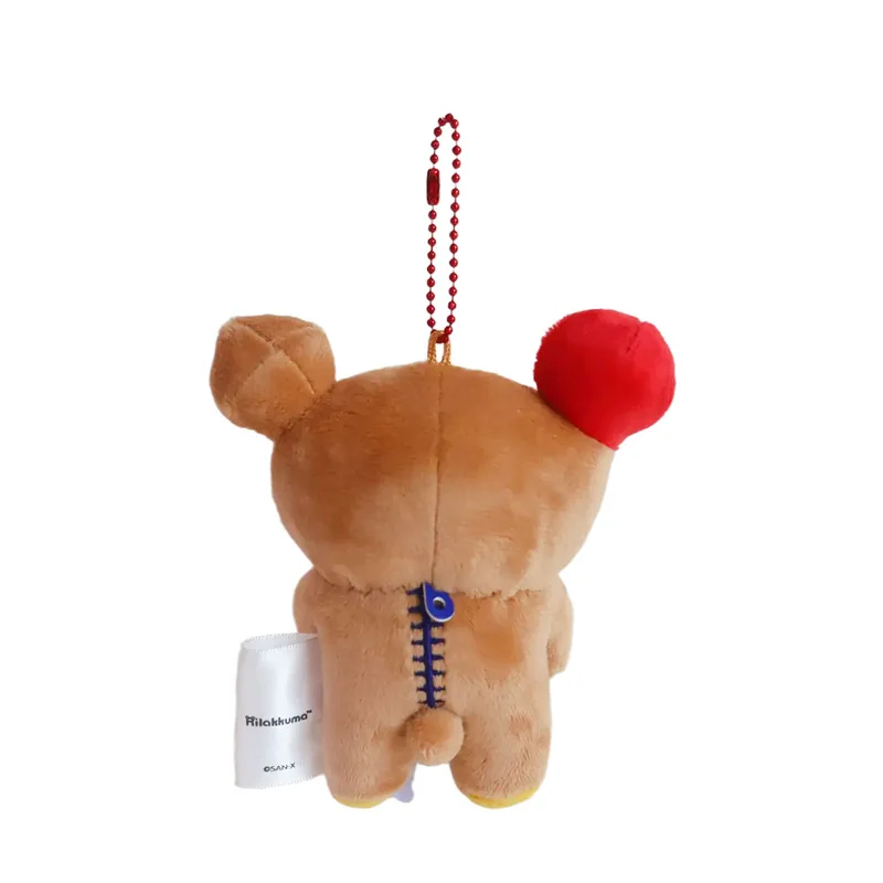 Kawaii Rilakkuma Korilakkuma Nette Kreative Plüsch Spielzeug Schlafsack Schlüsselbund Cartoon Rucksack Anhänger Puppe Freunde Geburtstag Geschenk