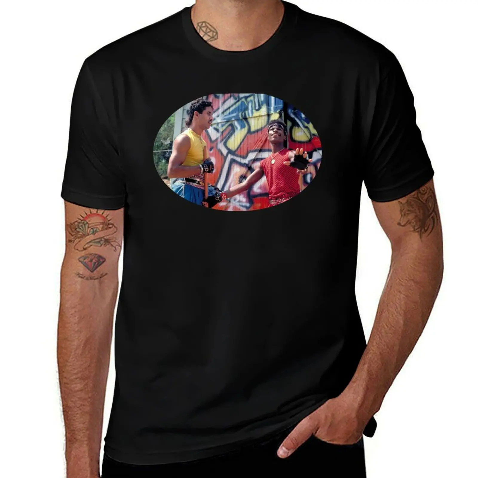 80's Break Dancing T-Shirt t shirt man casual T-Shirt