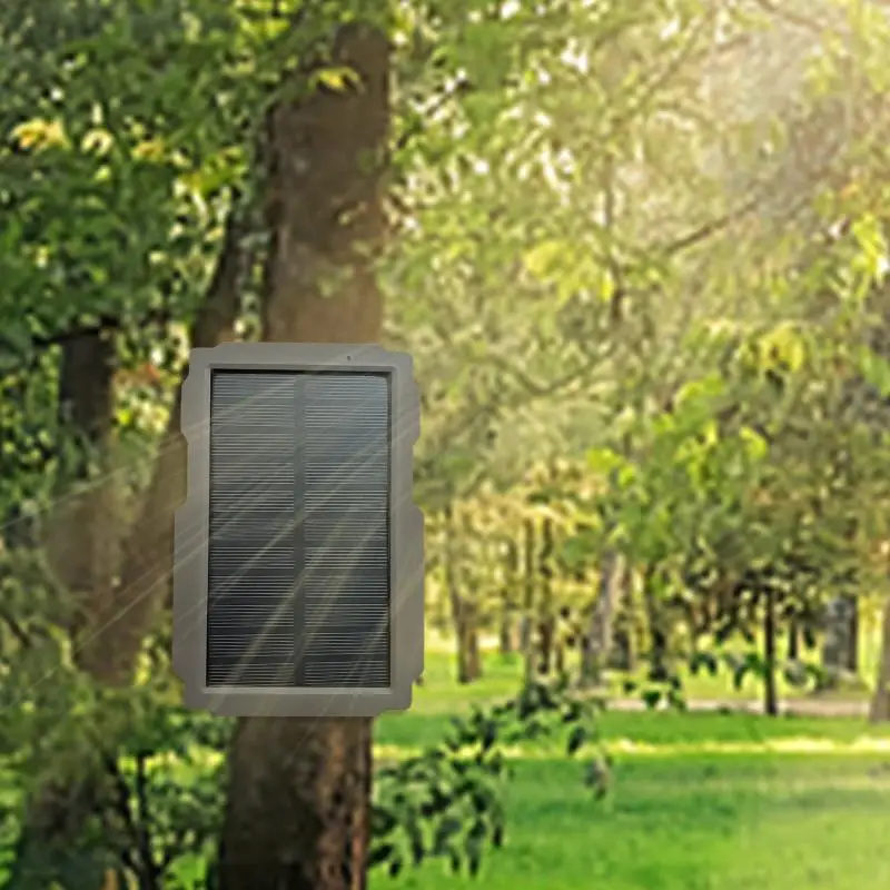 Jagdkamera-Solarpanel-Set, 3000 mAh, 6 V-12 V, wiederaufladbares Solarladegerät, geeignet für Jagdkameras. – Detail 11