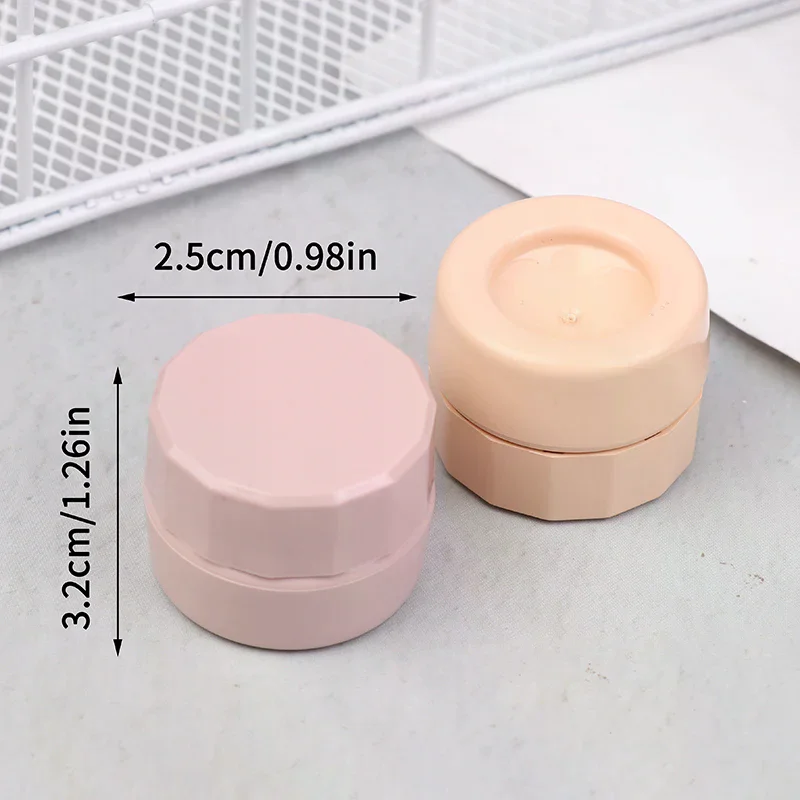 5 جرام فارغة البلاستيك مسمار الفن مستحضرات التجميل مربع الحاويات جرة عينة صغيرة كريم وعاء مسمار هلام مسحوق صندوق ماكياج غسول أداة #6