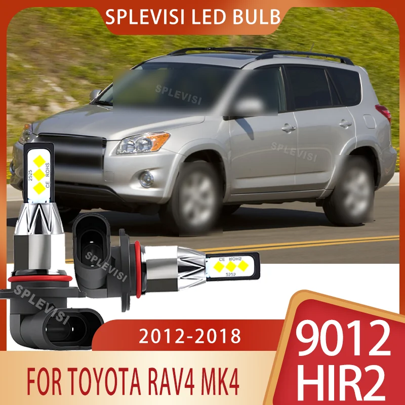 

Quick Upgrade 9012 LED Bulb - Plug and Play in Minutes Car Headlight For Toyota RAV4 MK4 2012-2018 2013 2014 2015 2016 2017 2018