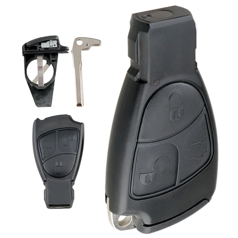 2/3/5 Buttons Car Key Shell Replacement Car Remote Key Fob Smart Key Car For Mercedes / Benz Cadillac