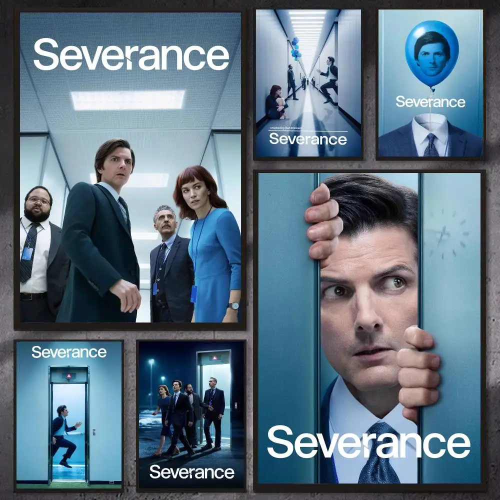 Popular Sci-Fi Series S-Severance Poster PP Wall Decor Posters Celebrity Art Prints Aesthetic Wall Art Bedroom Office Home Gift