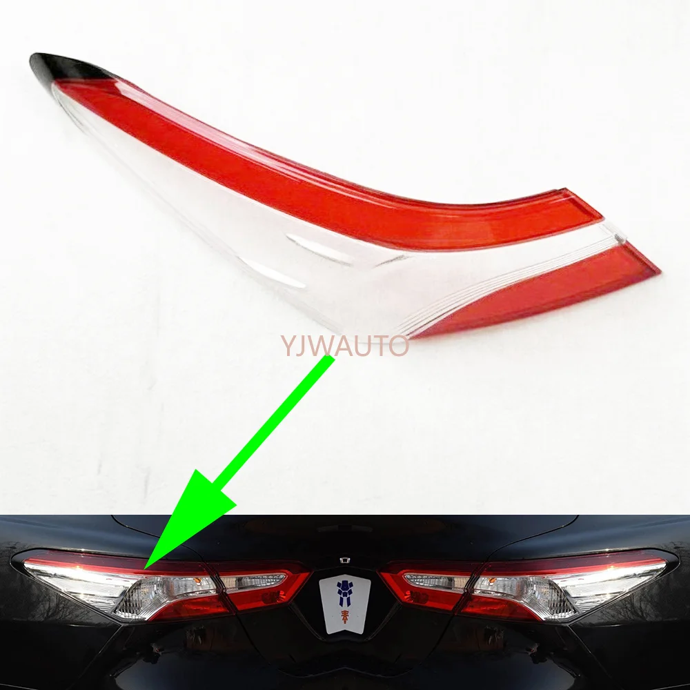 For Toyota Camry Daihatsu Altis 2018-2023 Tail Light Lens Cover Car Rear Lamp Shade Shell Rear Light Face Mask Brake Lamp Cover