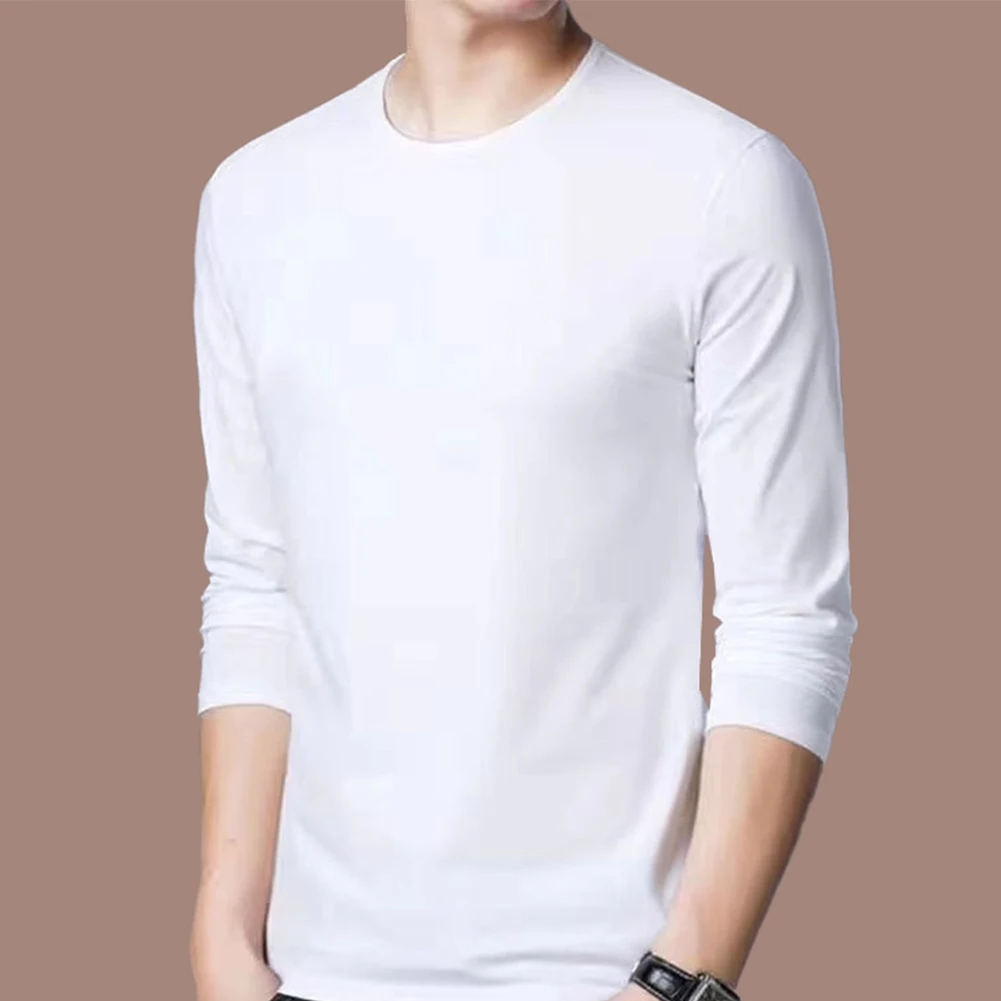 Camiseta casual de manga comprida masculina, soldas masculinas, roupas esportivas musculares, blusa de camiseta, top masculino de meia idade